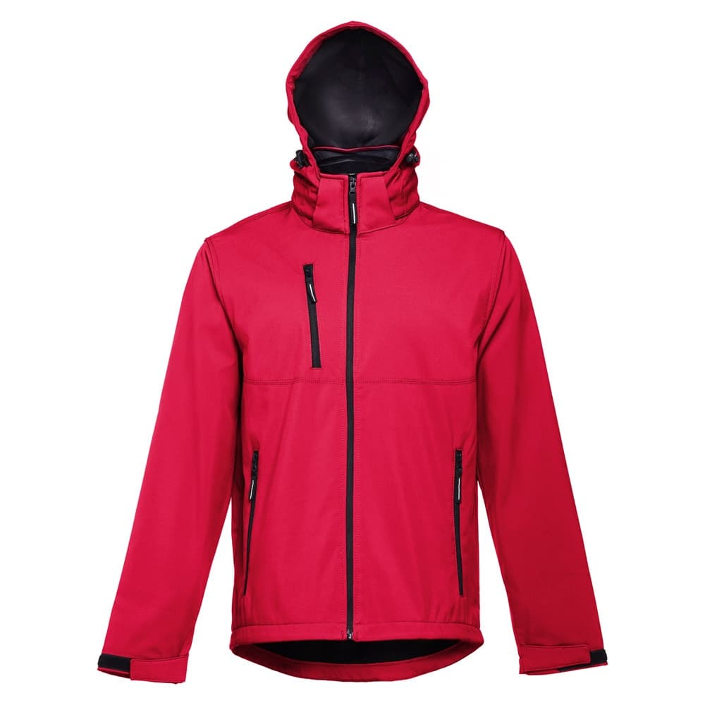 THC ZAGREB II. Giacca softshell da uomo in poliestere ed elastan - vista 4