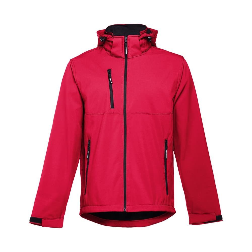 THC ZAGREB II. Giacca softshell da uomo in poliestere ed elastan - vista 5