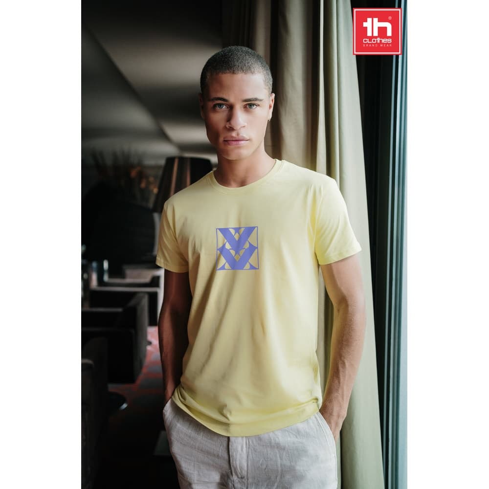 THC LUANDA. T-shirt da uomo in formato tubolare di cotone - vista 4