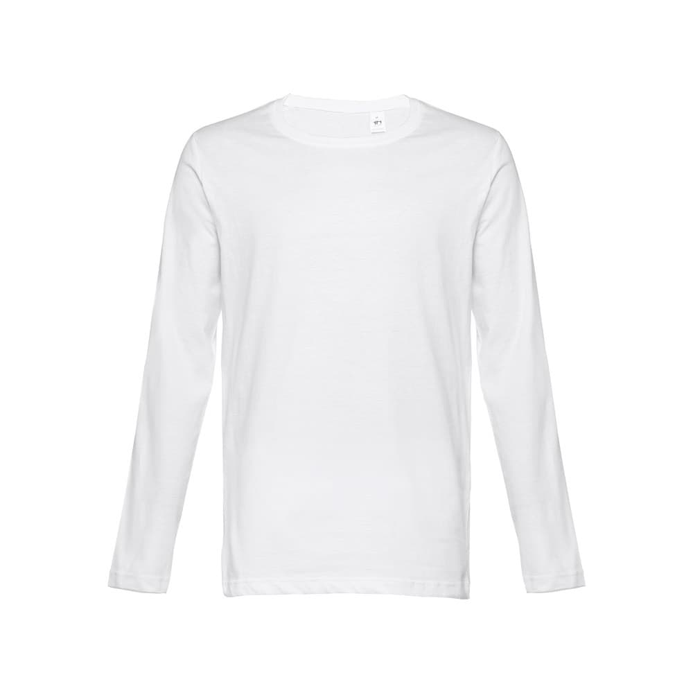 THC BUCHAREST WH. T-shirt da uomo in cotone a maniche lunghe - vista 2