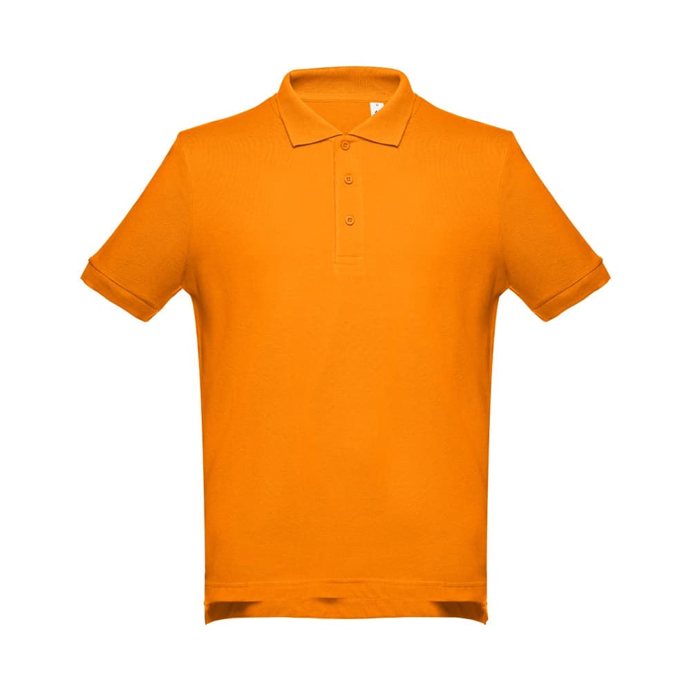 THC ADAM. Polo da uomo in cotone a maniche corte - vista 1