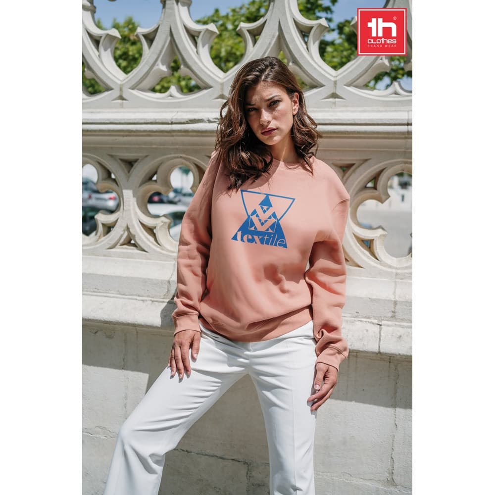 THC DELTA. Felpa (unisex) in cotone e poliestere - vista 5