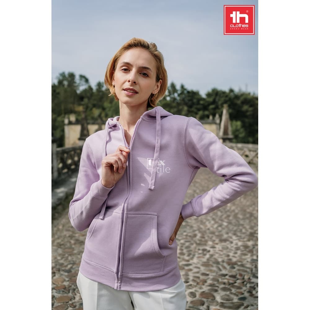 THC AMSTERDAM WOMEN. Felpa da donna in cotone e poliestere - vista 5