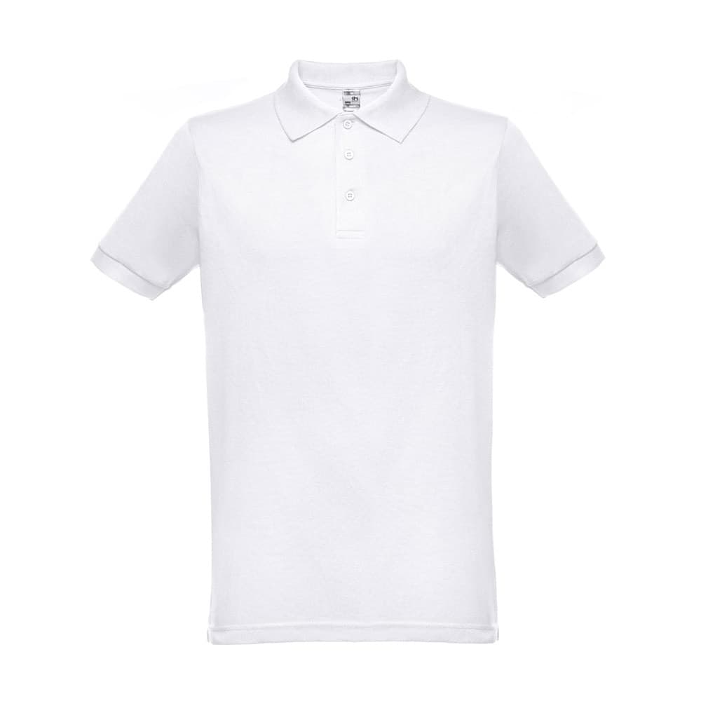 THC BERLIN WH. Polo da uomo a maniche corte. colore bianco - vista 2