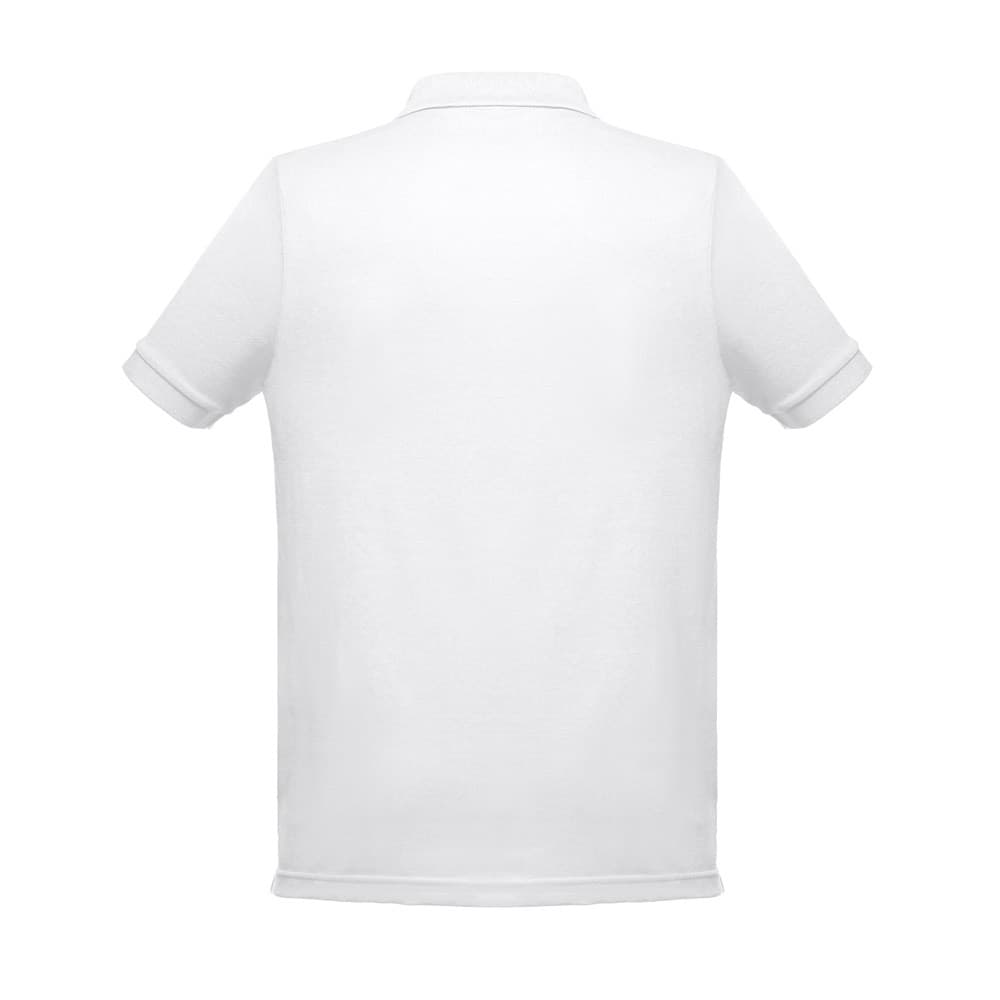 THC BERLIN WH. Polo da uomo a maniche corte. colore bianco - vista 3