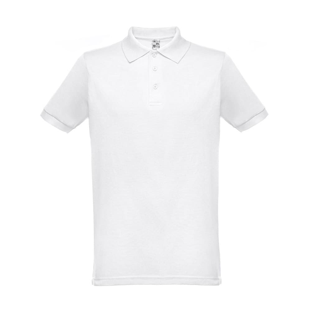 THC BERLIN WH. Polo da uomo a maniche corte. colore bianco - vista 1