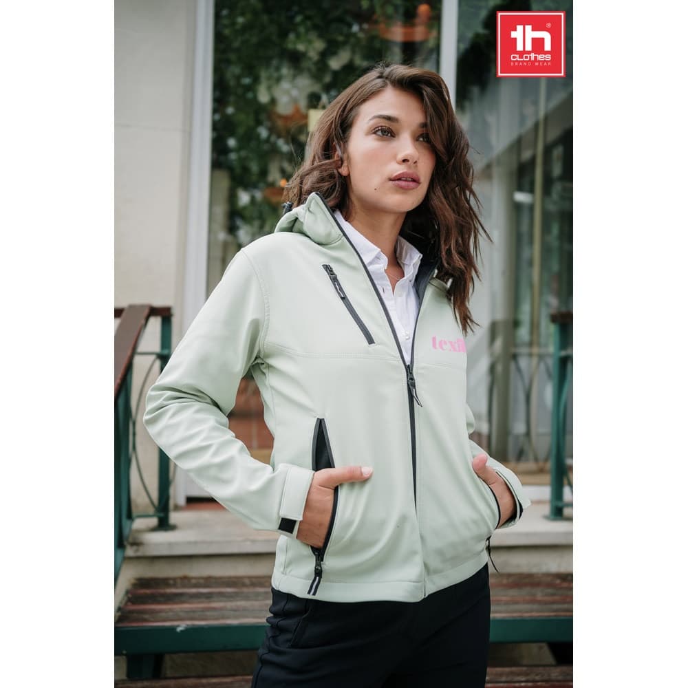 THC ZAGREB WOMEN. Giacca softshell da donna sfiancata - vista 5