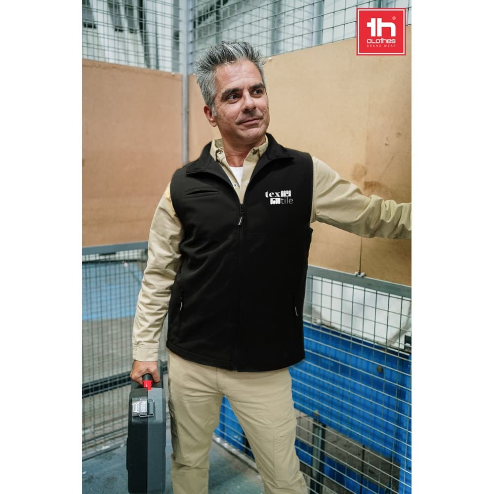 THC BAKU. Gilet softshell unisex - vista 5