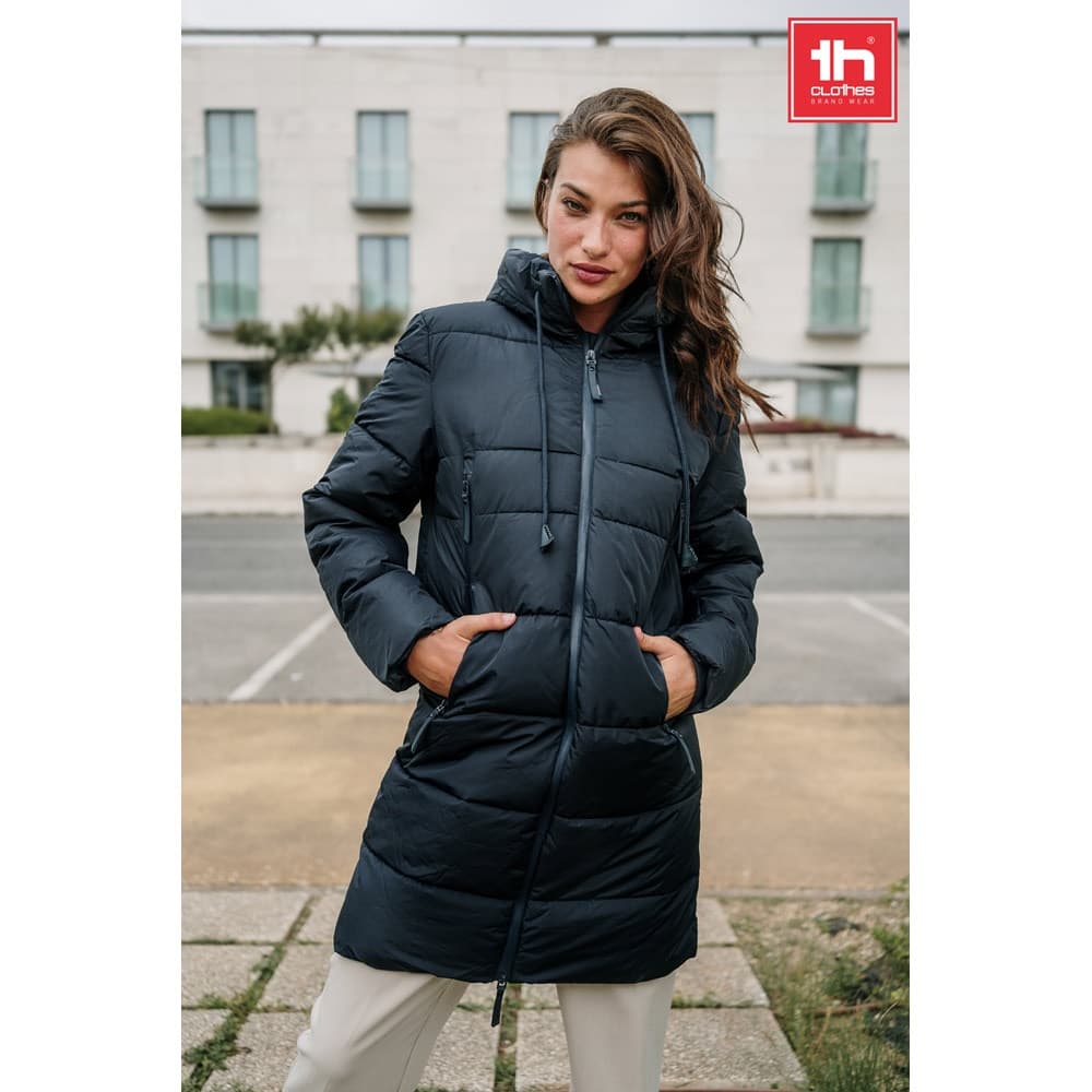THC BRUSSELS. Parka trapuntato unisex - vista 6