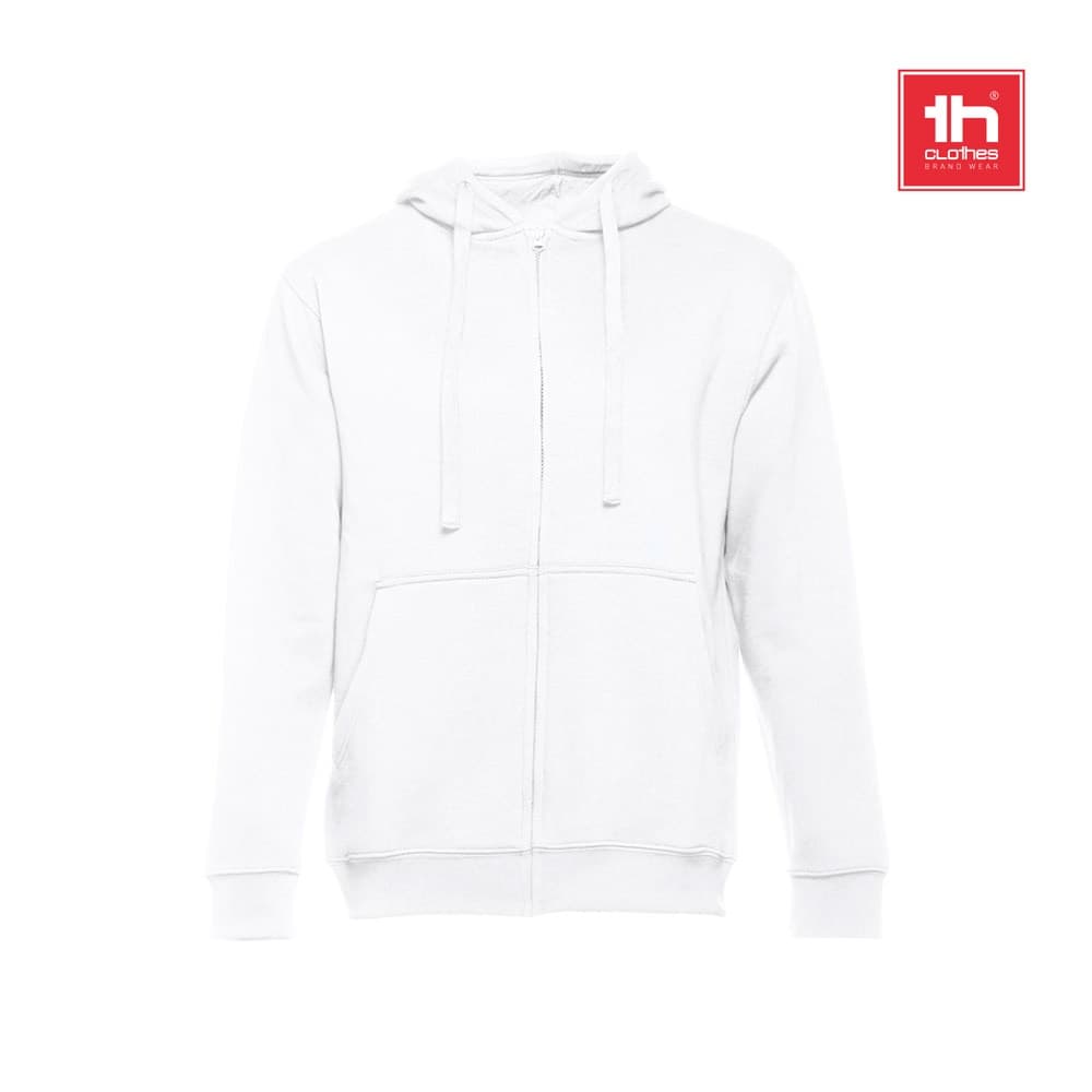THC AMSTERDAM WH. Felpa da uomo con cappuccio e zip - vista 6