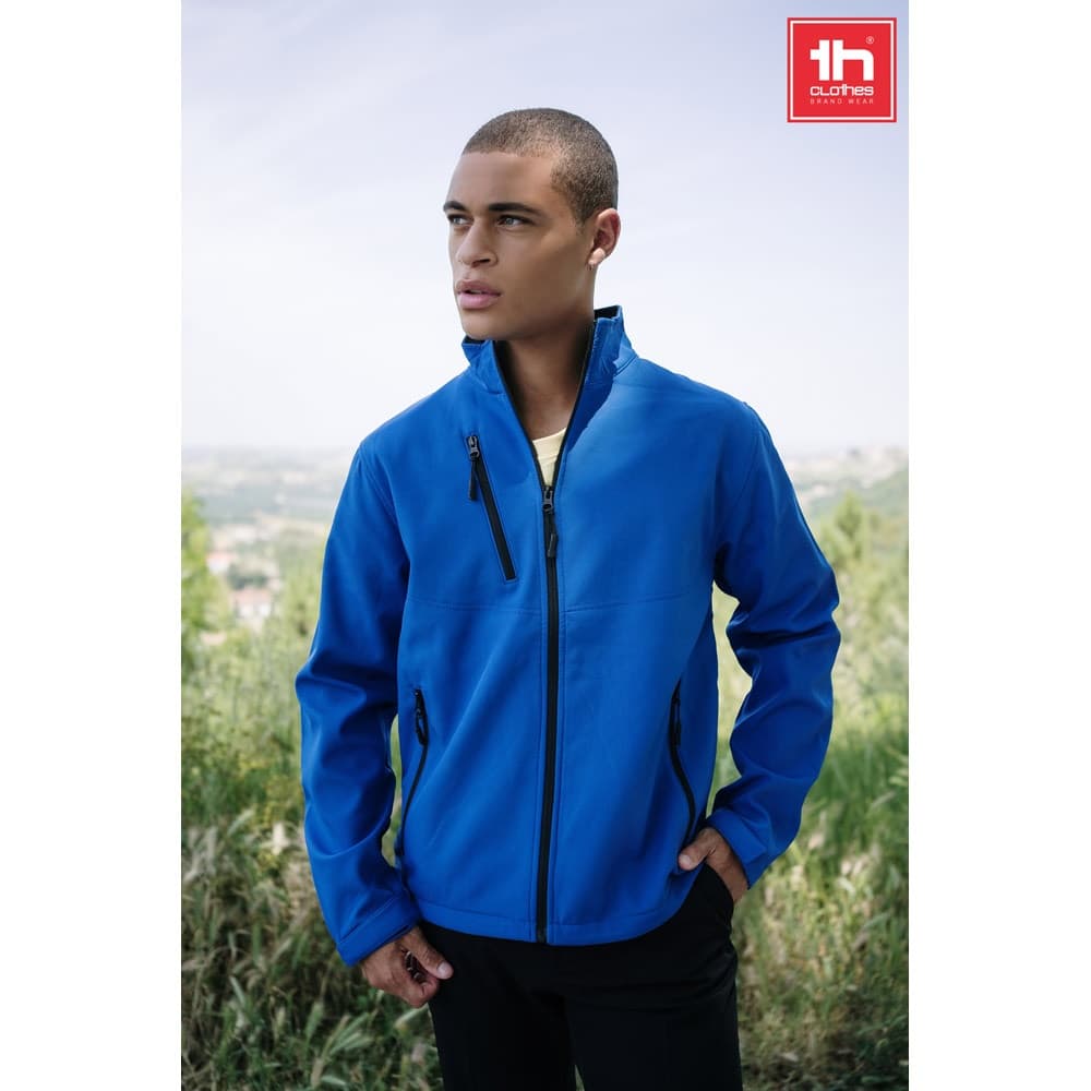 THC EANES. Giacca softshell (unisex) in poliestere ed elastan - vista 5