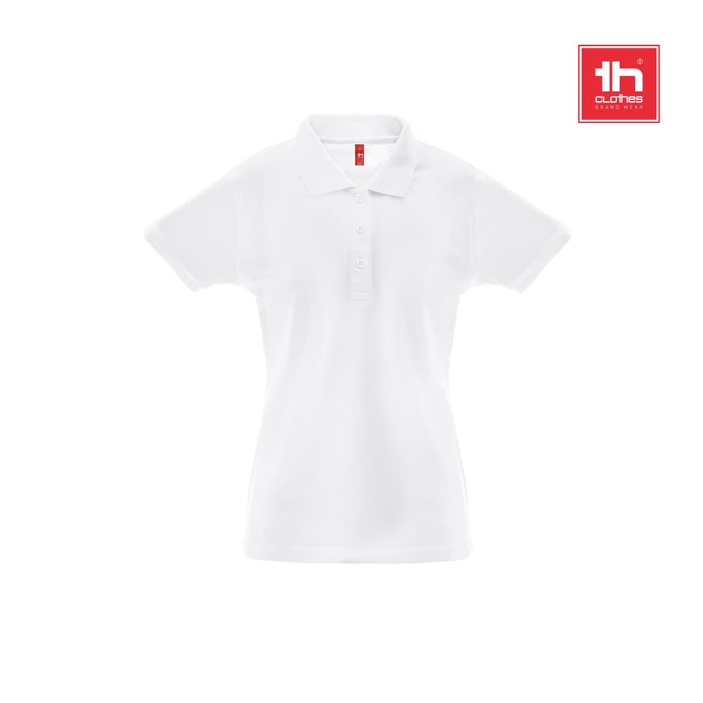 THC BERLIN WOMEN WH. Polo da donna a maniche corte - vista 5