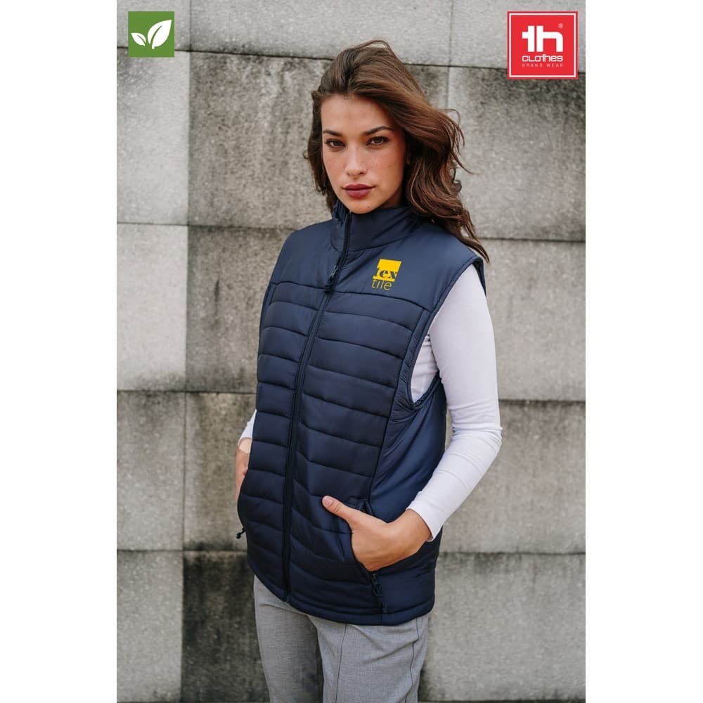THC CLOUD. Gilet imbottito (unisex) - vista 4