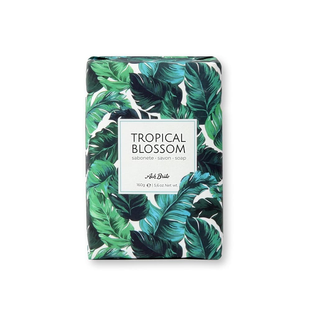 TROPICAL BLOSSOM. Saponette arricchite con olio d'oliva (160g) - vista 1