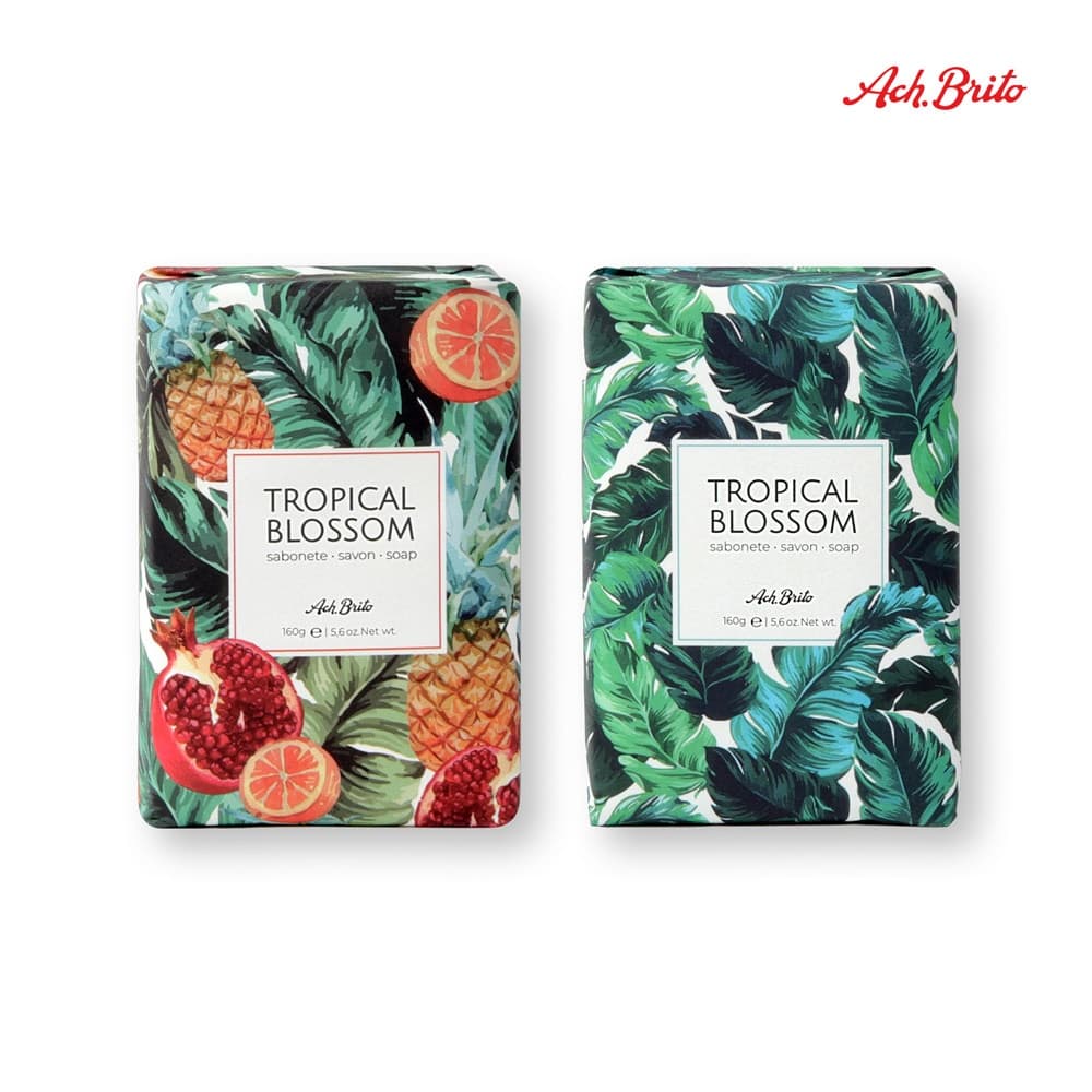 TROPICAL BLOSSOM. Saponette arricchite con olio d'oliva (160g) - vista 2