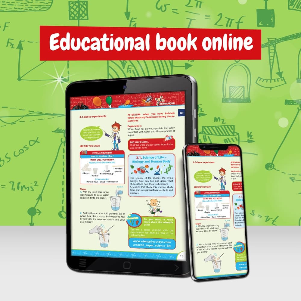 6 in 1 Super Science Kit I. Giocattolo educativo per bambini - vista 5