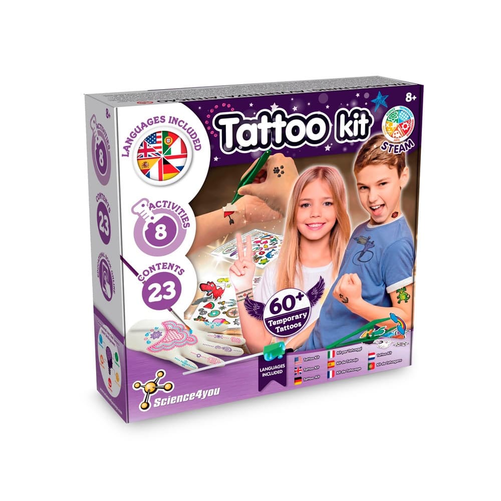 Tattoo Factory Kit I. Gioco educativo per bambini - vista 8
