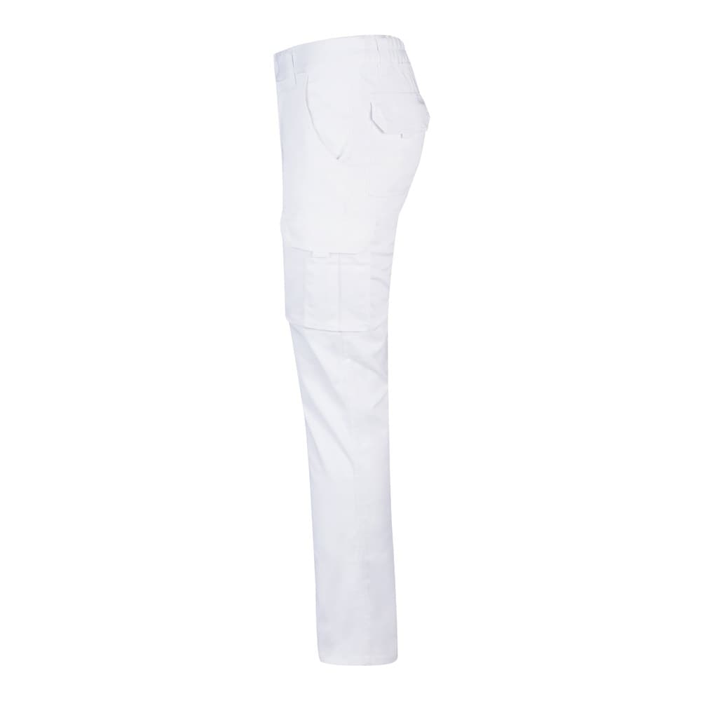 VL LUGH. Pantaloni elasticizzati con diverse tasche (240g/m²), in cotone (46%), EME (38%) e poliestere (16%) - vista 3