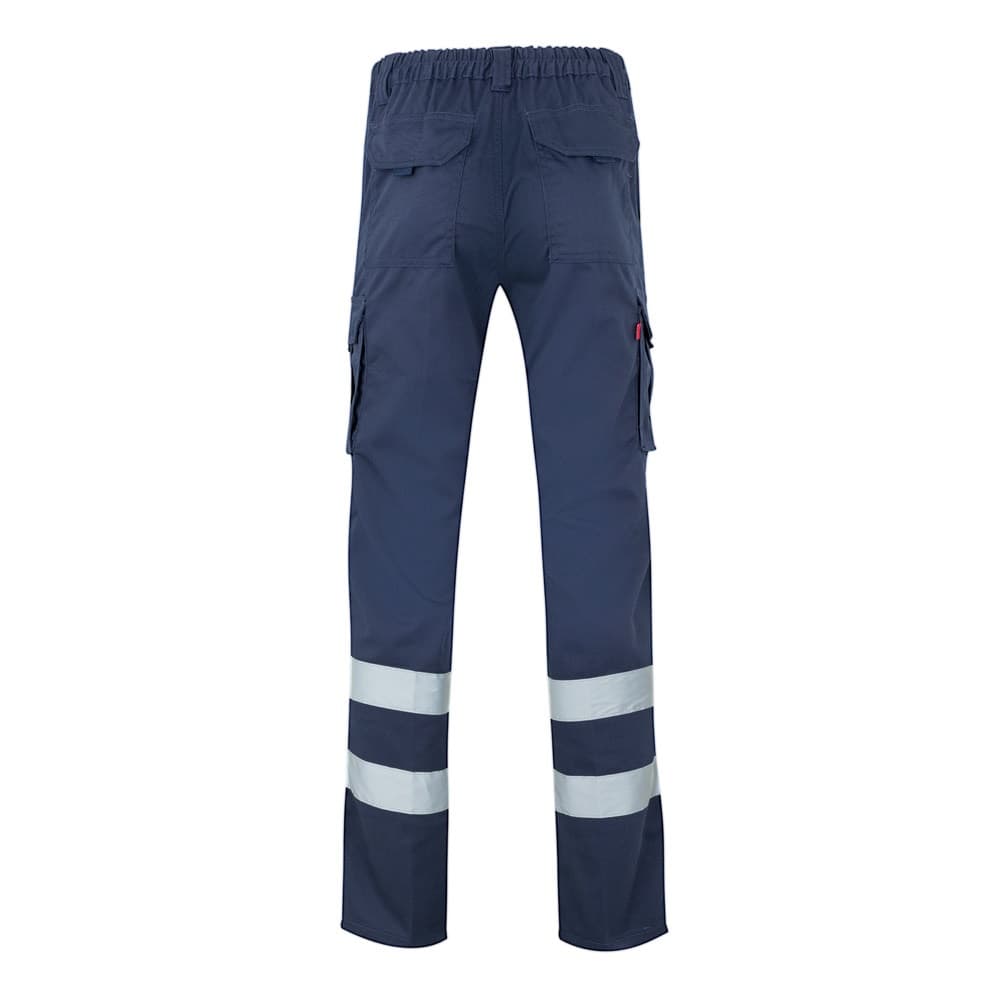 VL DIONYSUS. Pantaloni elasticizzati con diverse tasche (240g/m²), in cotone (46%), EME (38%) e poliestere (16%) - vista 2