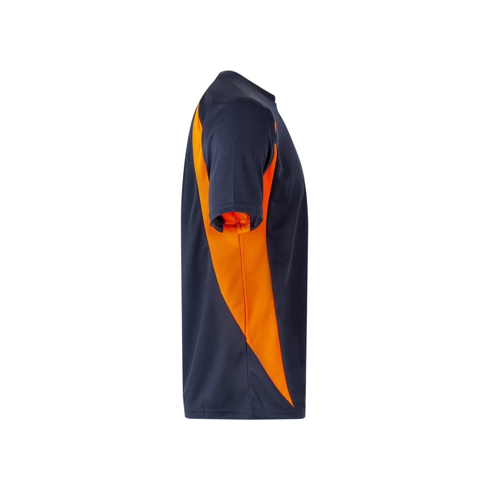VL SLAYER. T-shirt tecnica bicolore bird-eye (160g/m²), in poliestere (100%) - vista 2