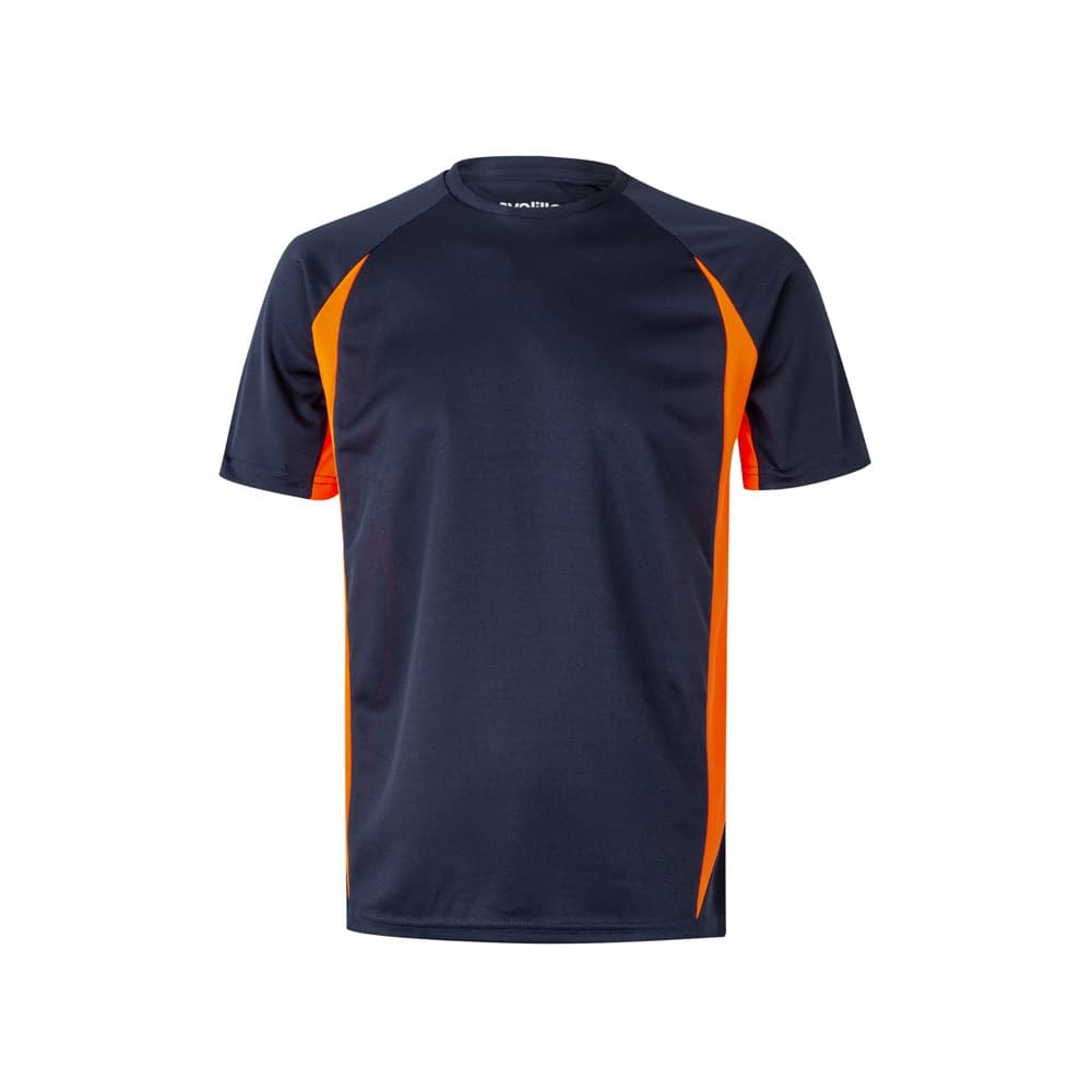 VL SLAYER. T-shirt tecnica bicolore bird-eye (160g/m²), in poliestere (100%) - vista 1