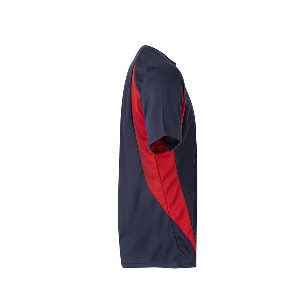 VL SLAYER. T-shirt tecnica bicolore bird-eye (160g/m²), in poliestere (100%) - vista 3