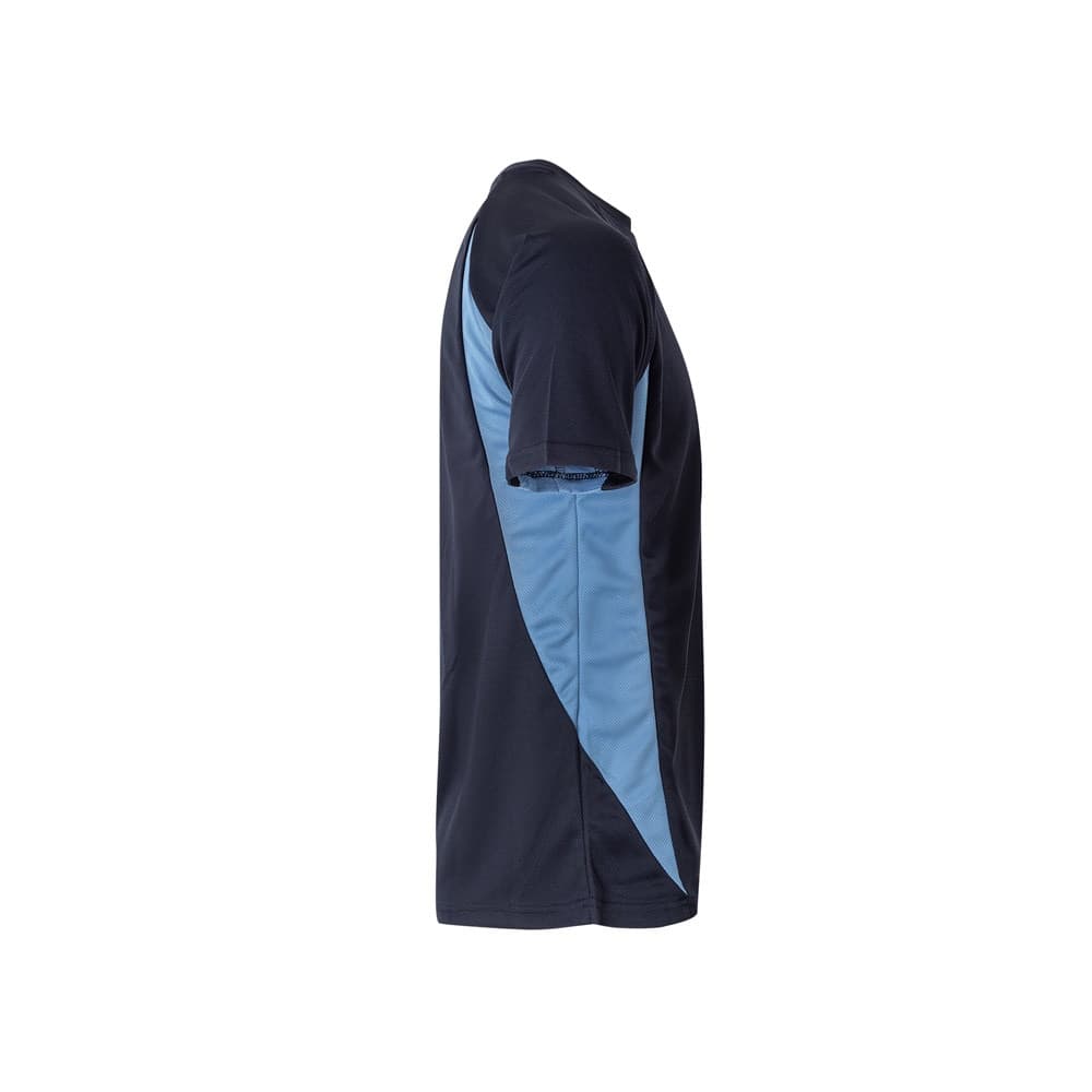 VL SLAYER. T-shirt tecnica bicolore bird-eye (160g/m²), in poliestere (100%) - vista 2