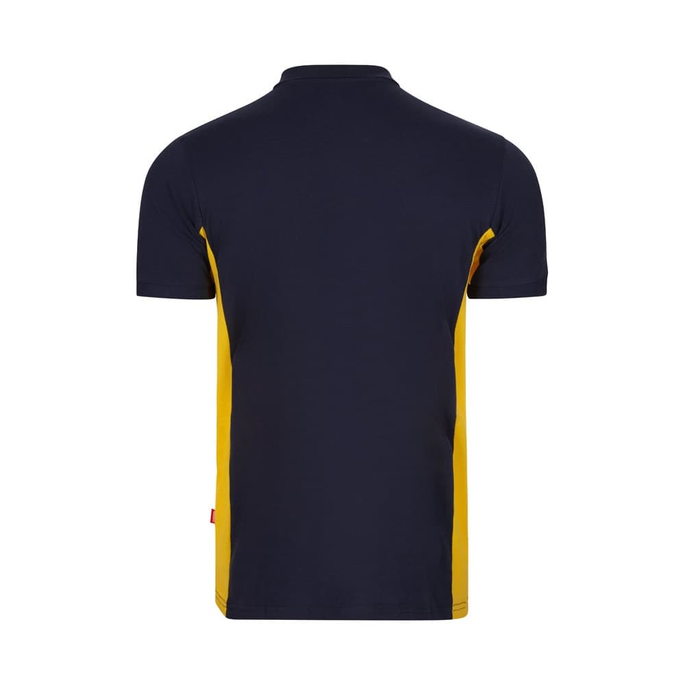 VL SUPAY. Polo bicolore piqué (180g/m²), a maniche corte, in cotone (60%) e poliestere (40%) - vista 2