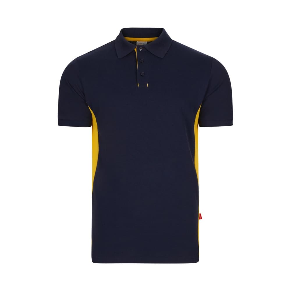 VL SUPAY. Polo bicolore piqué (180g/m²), a maniche corte, in cotone (60%) e poliestere (40%) - vista 1