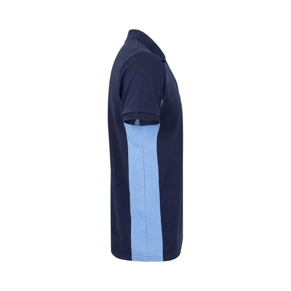 VL SUPAY. Polo bicolore piqué (180g/m²), a maniche corte, in cotone (60%) e poliestere (40%) - vista 3