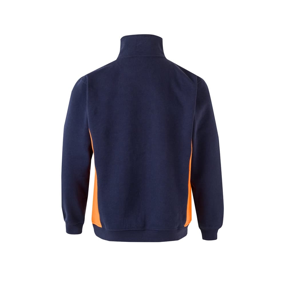VL SVAROG. Felpa in spugna bicolore (260g/m²), in poliestere (65%) e cotone (35%) - vista 2