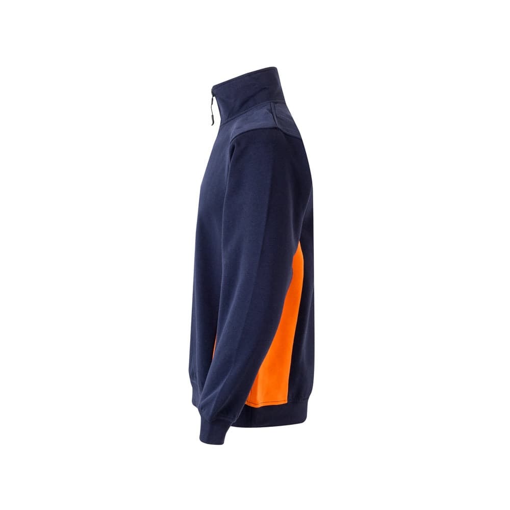 VL SVAROG. Felpa in spugna bicolore (260g/m²), in poliestere (65%) e cotone (35%) - vista 3