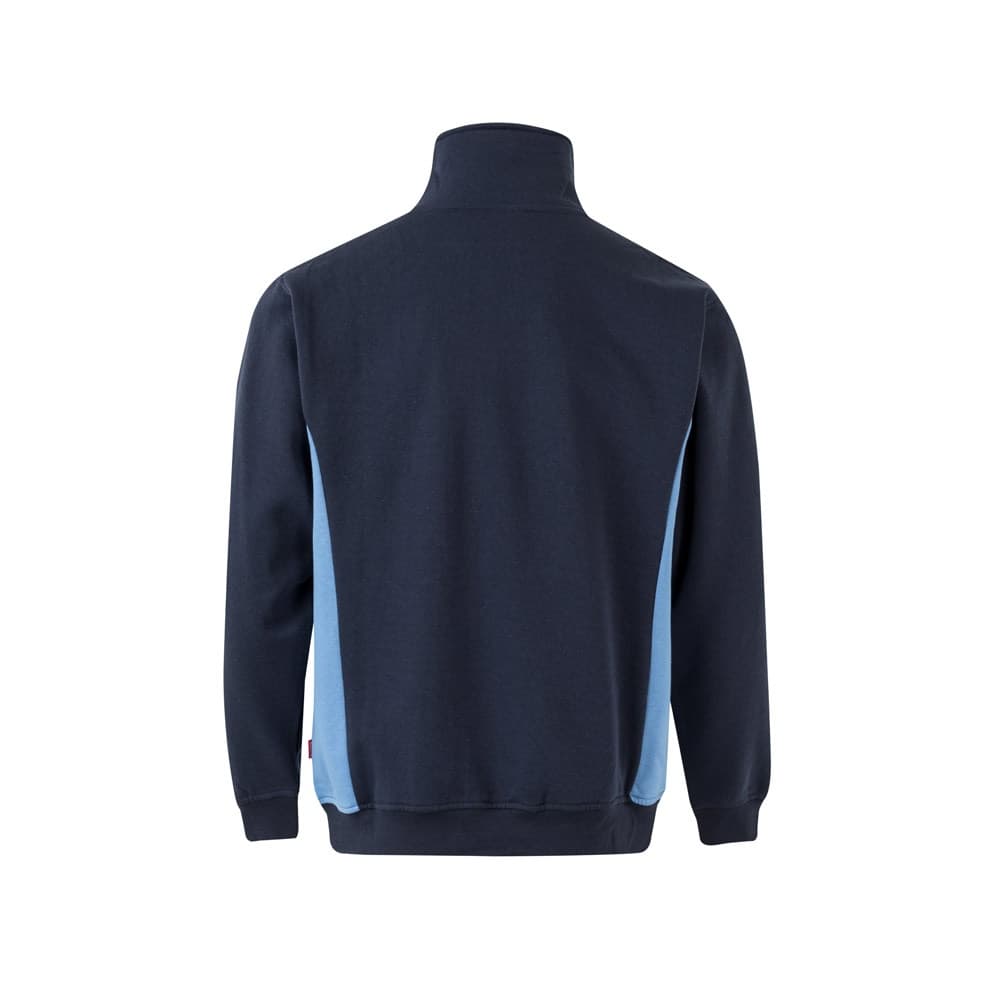 VL SVAROG. Felpa in spugna bicolore (260g/m²), in poliestere (65%) e cotone (35%) - vista 2