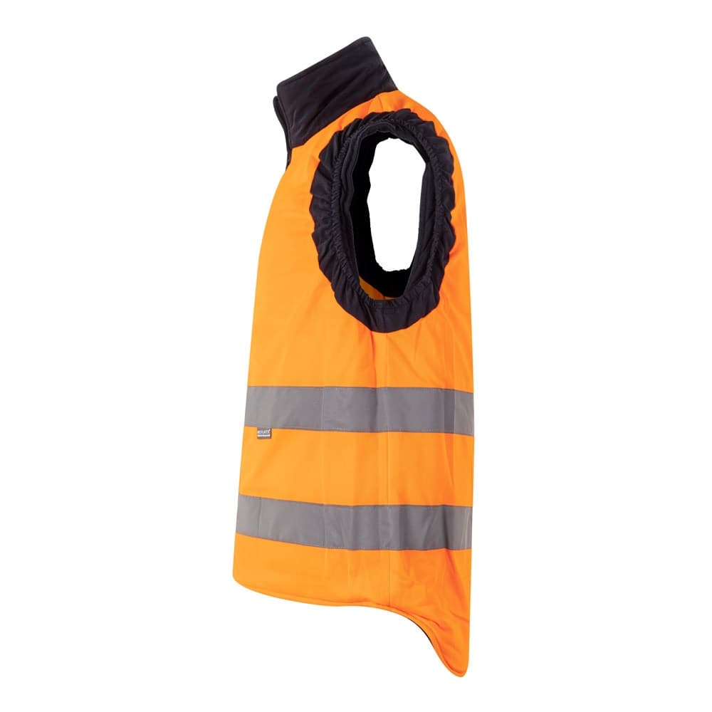 VL DIANA. Gilet imbottito (220g/m²), reversibile e con diverse tasche, in poliestere (100%), con chiusura a zip e tirante reversibile - vista 5