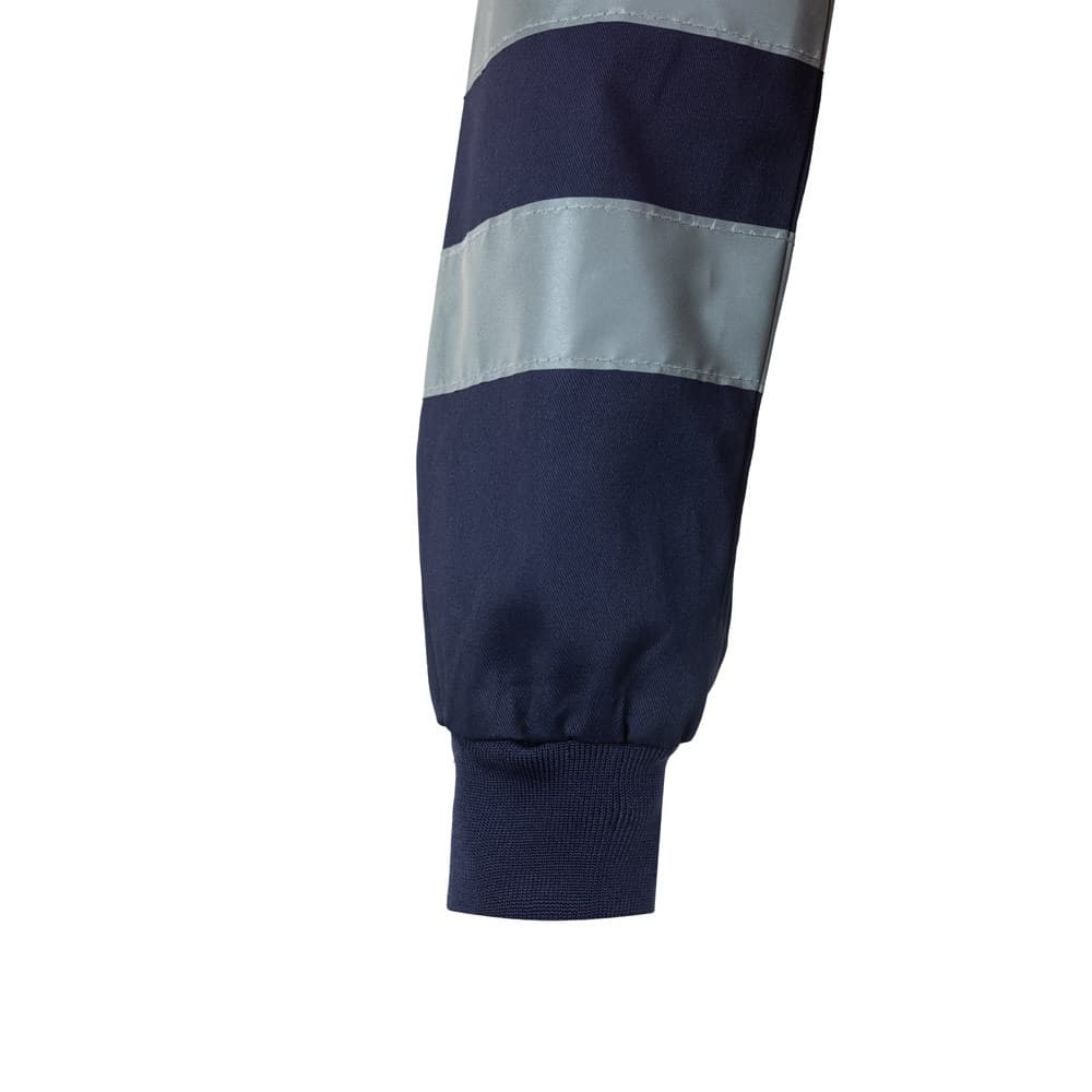 VL NEPTUNE. Giacca in twill bicolore (210g/m²) in poliestere (80%) e cotone (20%) - vista 5