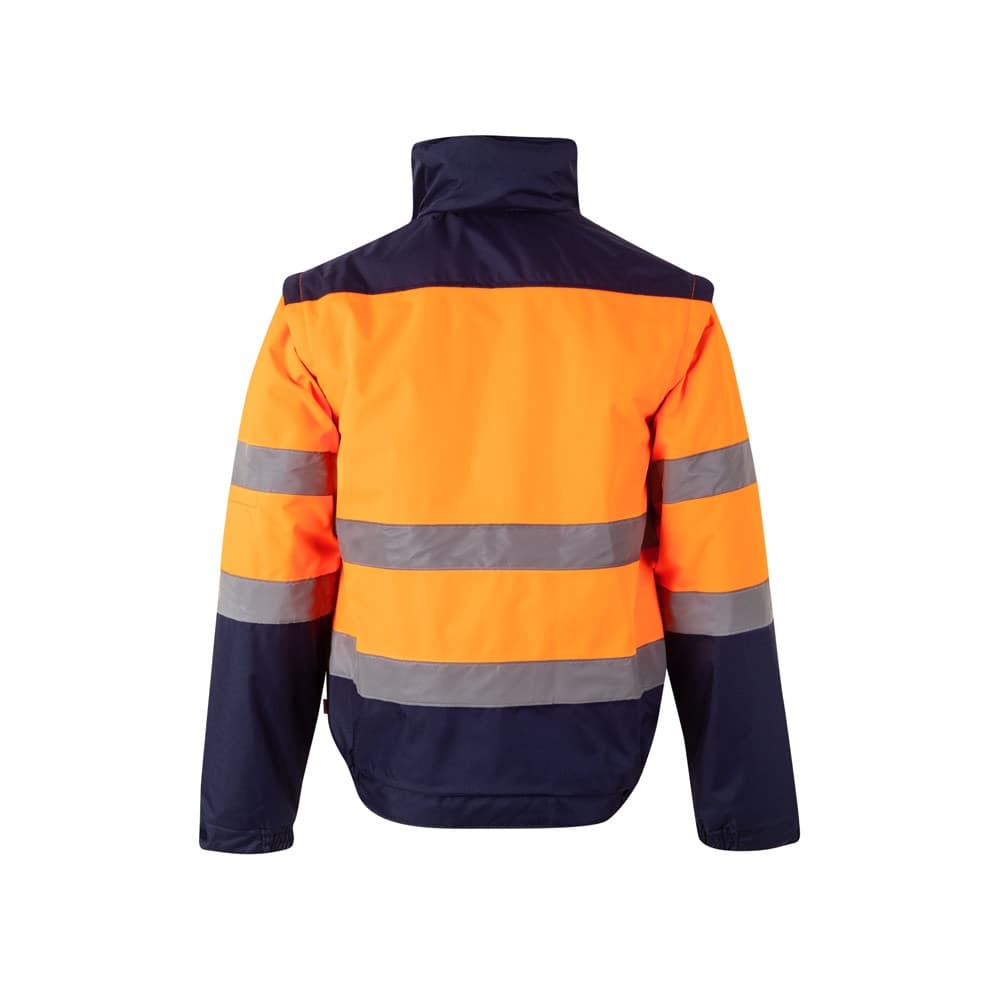 VL JUPITER. Giacca imbottita bicolore (180g/m²) in poliestere (100%), con rivestimento in PU - vista 2