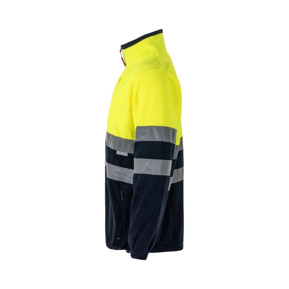 VL EROS. Giacca in pile bicolore (280g/m²), in poliestere (100%) - vista 3