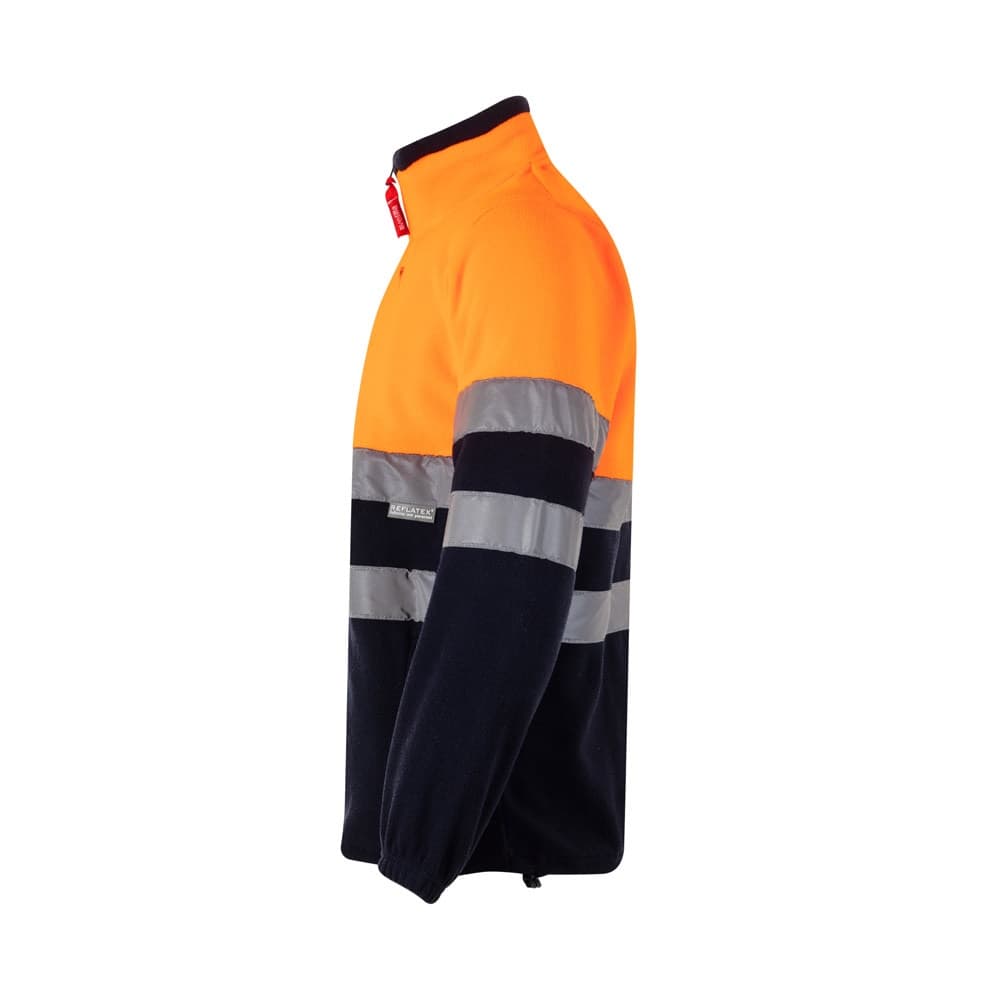 VL EROS LARGE. Giacca in pile bicolore (280g/m²), in poliestere (100%) - vista 3
