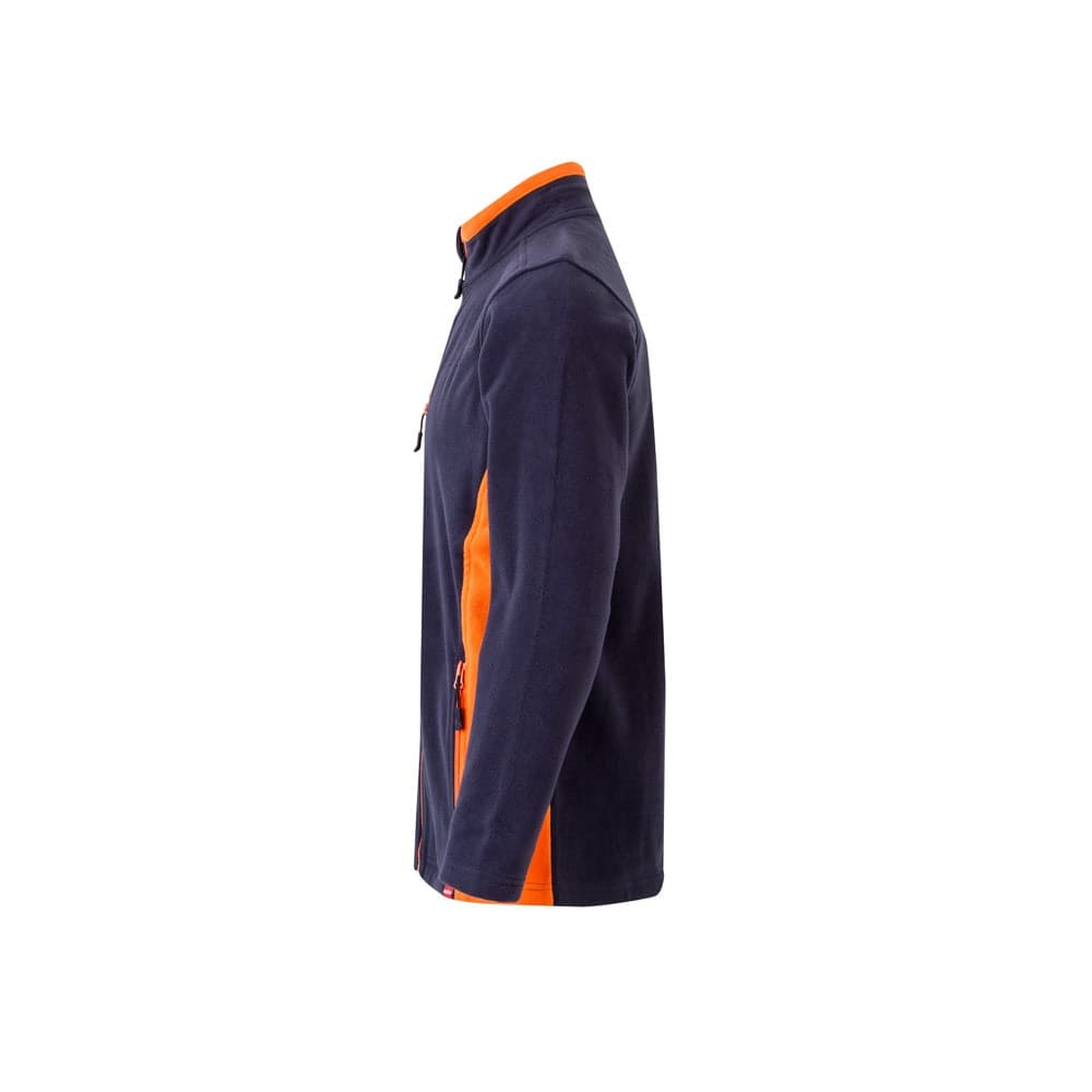 VL GERAS. Giacca in pile bicolore (220g/m²) in poliestere (100%) - vista 3