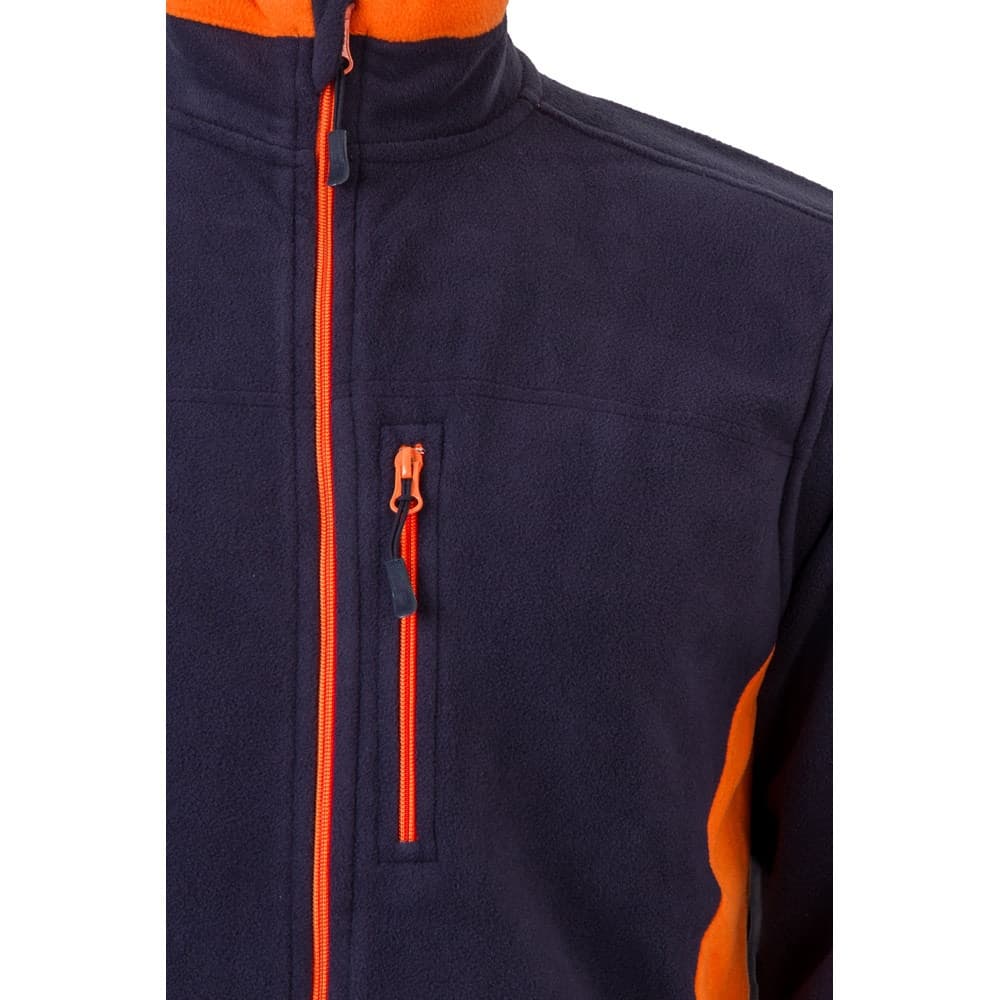 VL GERAS. Giacca in pile bicolore (220g/m²) in poliestere (100%) - vista 4