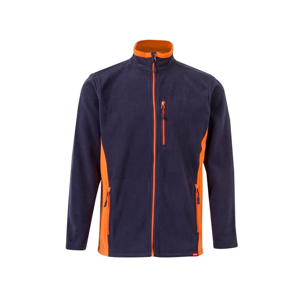 VL GERAS. Giacca in pile bicolore (220g/m²) in poliestere (100%) - vista 1