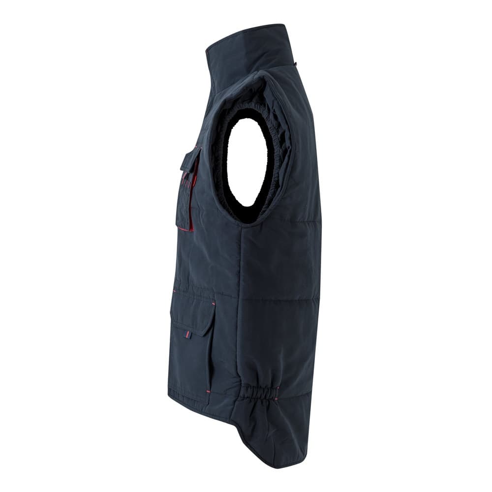 VL NERGAL. Gilet imbottito, bicolore e con diverse tasche (120g/m²), in poliestere (100%) - vista 3