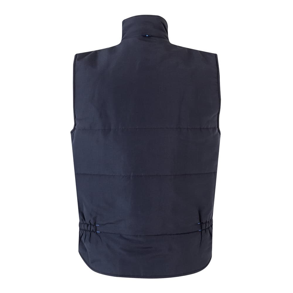 VL NERGAL. Gilet imbottito, bicolore e con diverse tasche (120g/m²), in poliestere (100%) - vista 2