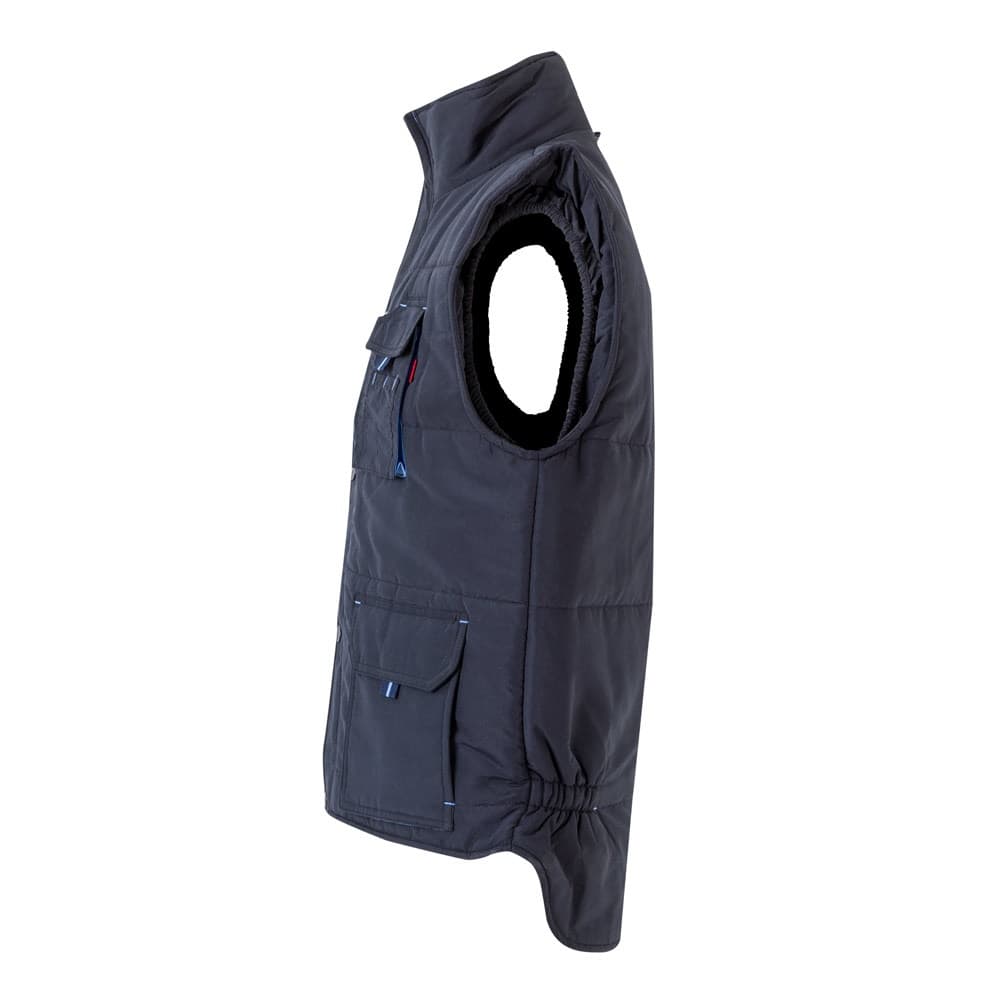 VL NERGAL. Gilet imbottito, bicolore e con diverse tasche (120g/m²), in poliestere (100%) - vista 3