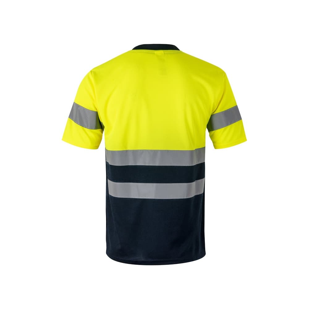 VL BRAHMA. T-shirt tecnica bicolore bird-eye (140g/m²), in poliestere (100%) - vista 2