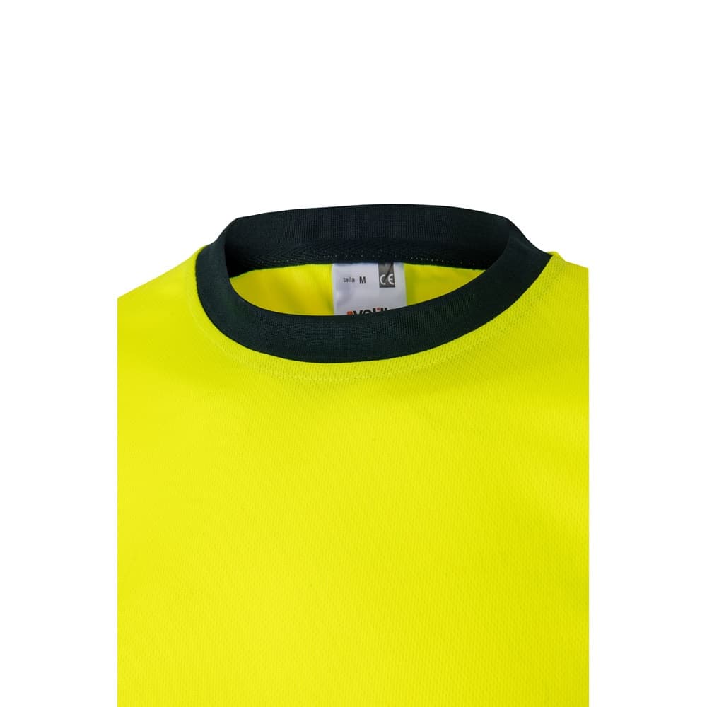VL BRAHMA. T-shirt tecnica bicolore bird-eye (140g/m²), in poliestere (100%) - vista 4