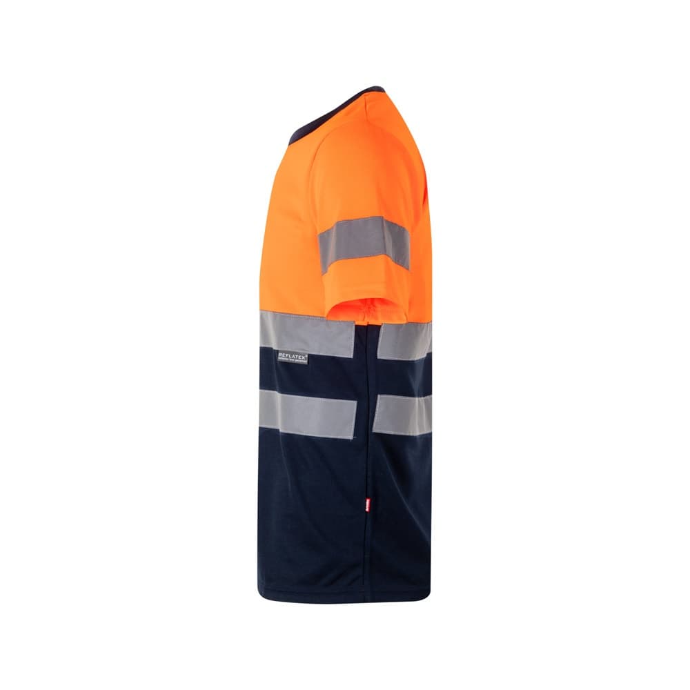 VL BRAHMA LARGE. T-shirt tecnica bicolore bird-eye (140g/m²), in poliestere (100%) - vista 3