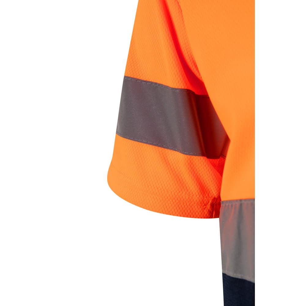 VL BRAHMA LARGE. T-shirt tecnica bicolore bird-eye (140g/m²), in poliestere (100%) - vista 5