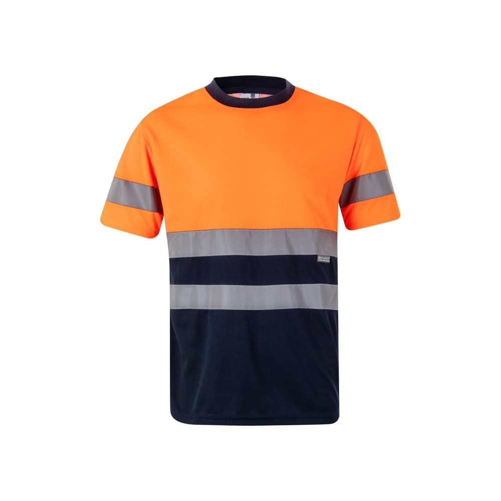 VL BRAHMA LARGE. T-shirt tecnica bicolore bird-eye (140g/m²), in poliestere (100%) - vista 1