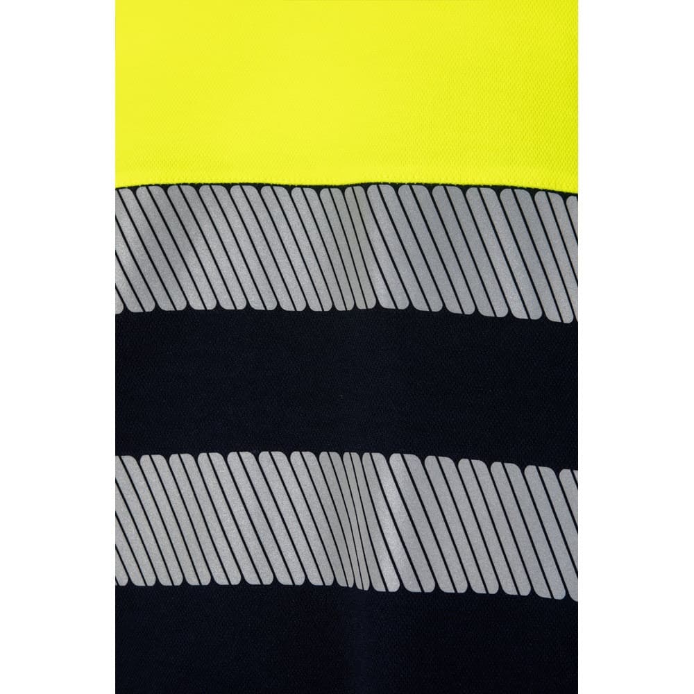 VL BASTET. T-shirt bicolore piqué (150g/m²), in cotone (55%) e poliestere (45%) - vista 4
